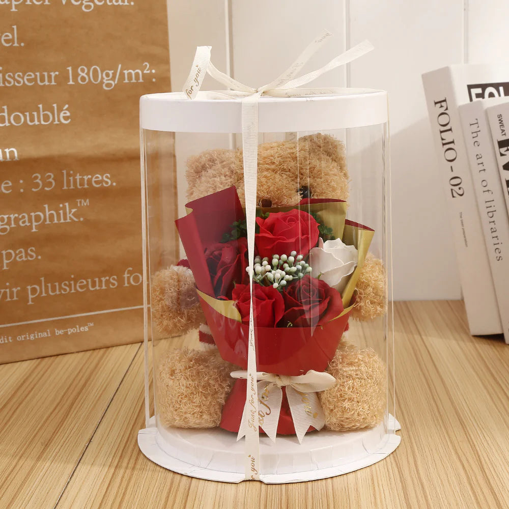 Cute Bear Bouquet in a Gift Box